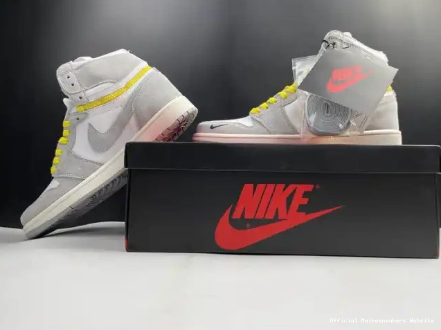 Official Maikesneakers Air High CW6576-100 Switch 1 Jordan Smoke Light 0511